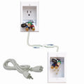 Recessed In-Wall Cable Management System L25598