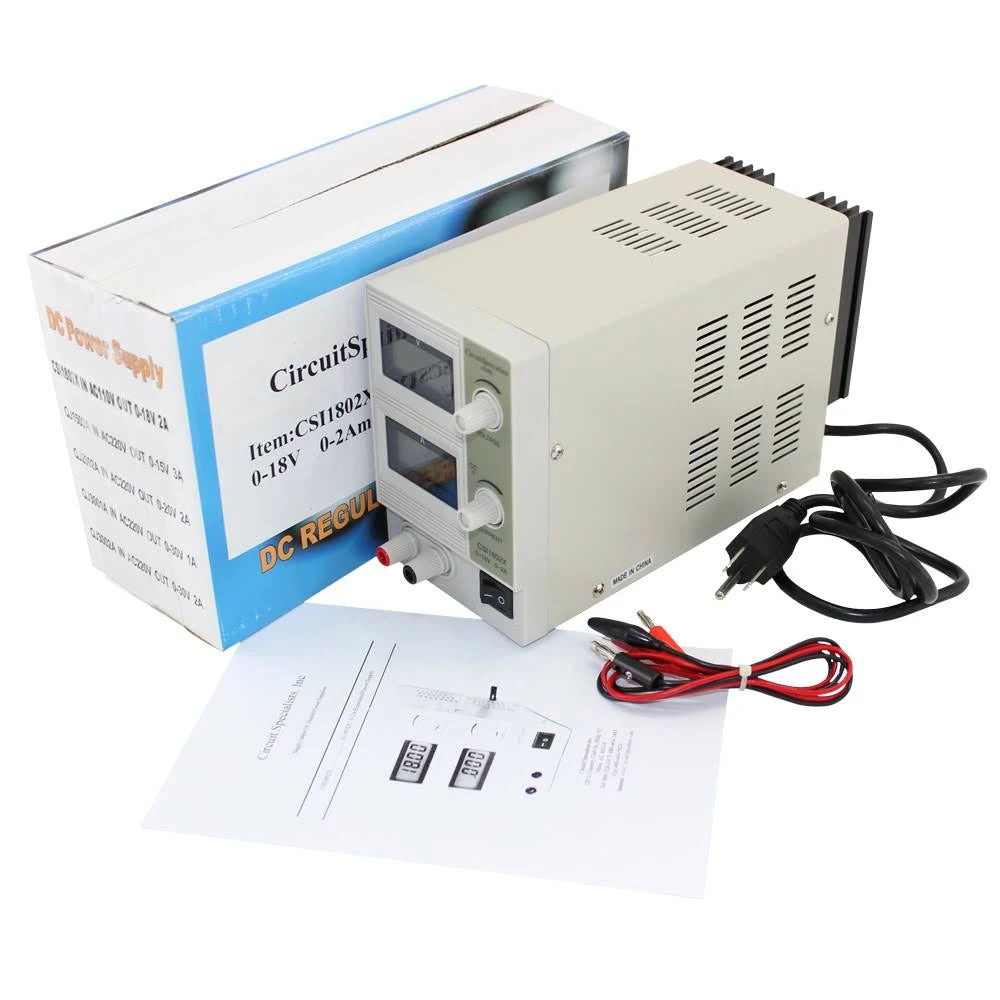 18 Volt DC 2.0 Amp Linear Bench Power Supply Y601517