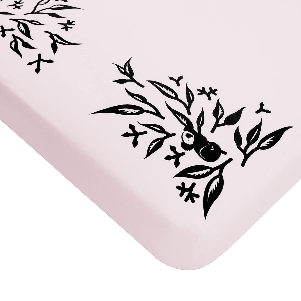 100% Cotton Fitted Sheets, Pebble Grey and White, Two-Pack R58799