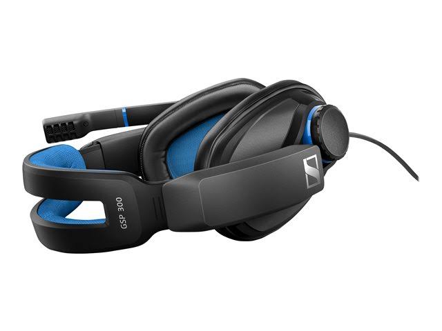 Closed Acoustic Gaming Headset - Black/Blue T64185