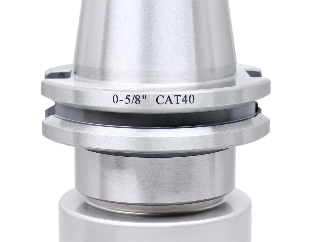 0-5/8'' Cat40 CNC Integral Keyless Drill Chuck V800358