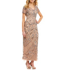 Rose 12 V-Neck Beaded Gown G6175