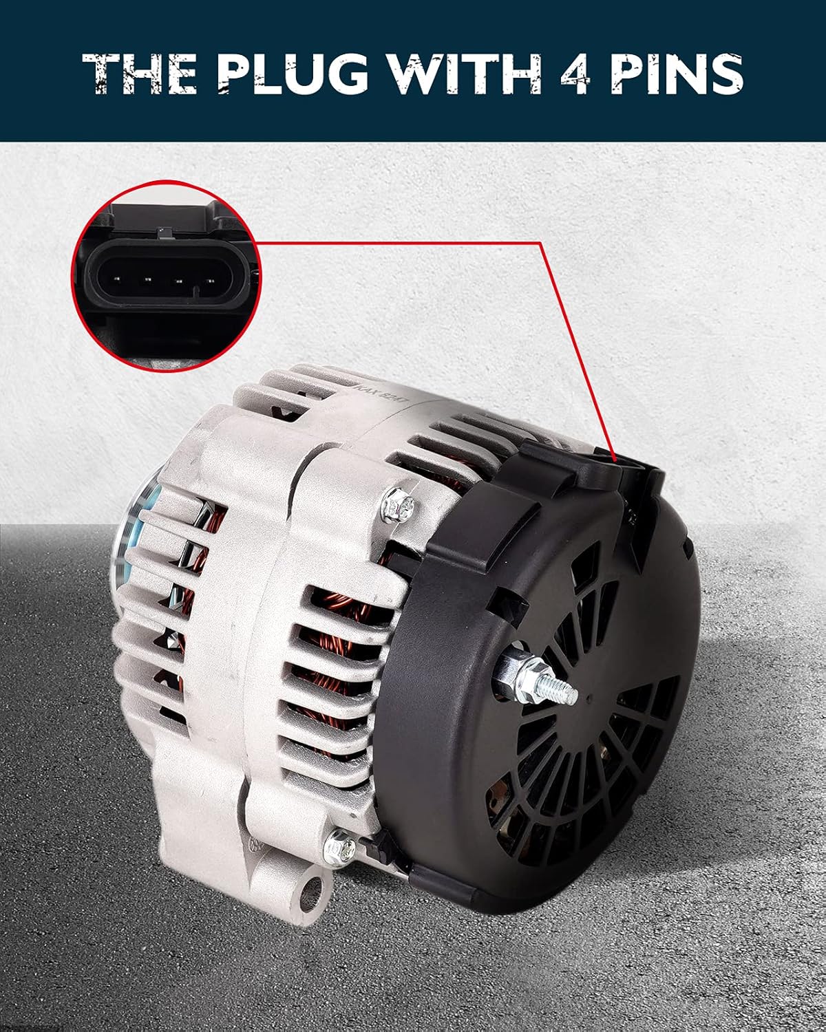 New Alternator Replacement Pack of 2 N749
