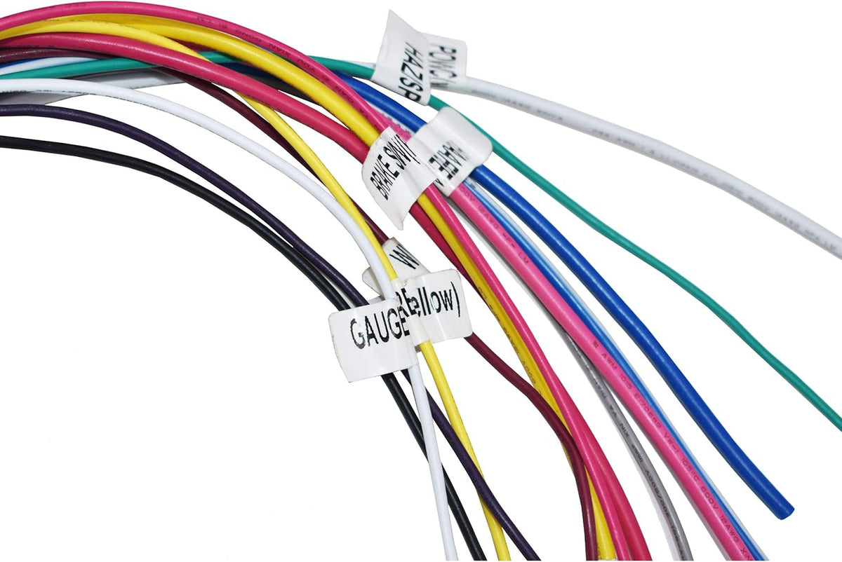 12 Circuit Universal Wire Harness XL Wires Pack of 2 S165