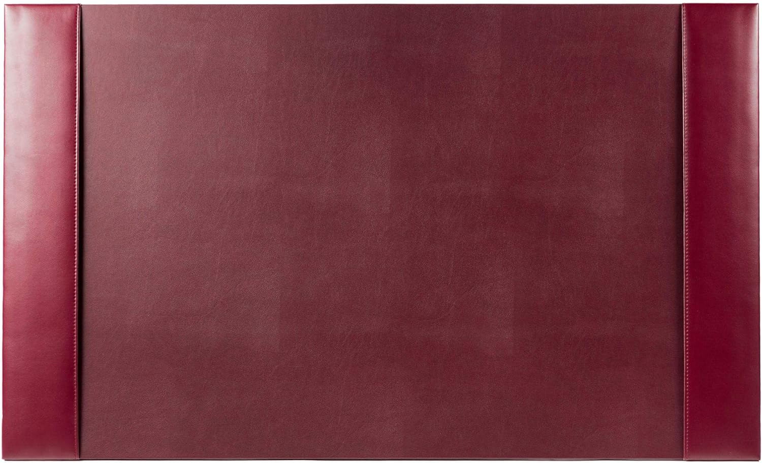 Bonded Leather Desk Pad, 30 x 18, Brown, Pack of 2 X893
