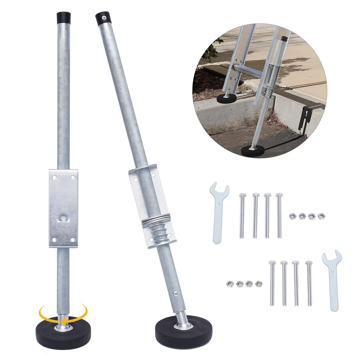 Pair Ladder Leveler Stabilizer Leg Leveling Tool R928902