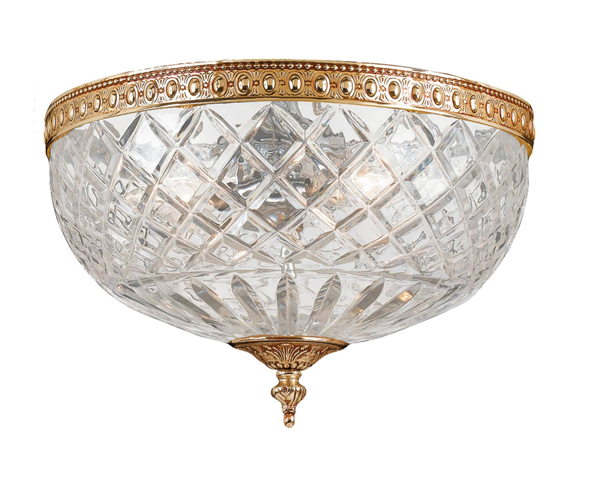 Polished Chrome 2 Light Ceiling Mount B34830