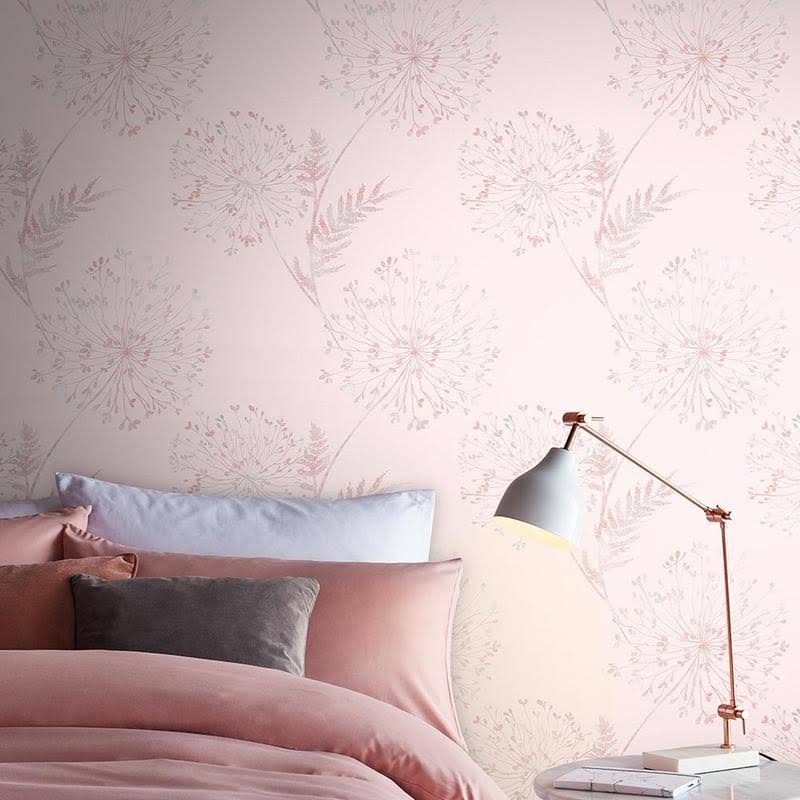 Lilac and Gray Wallpaper P736