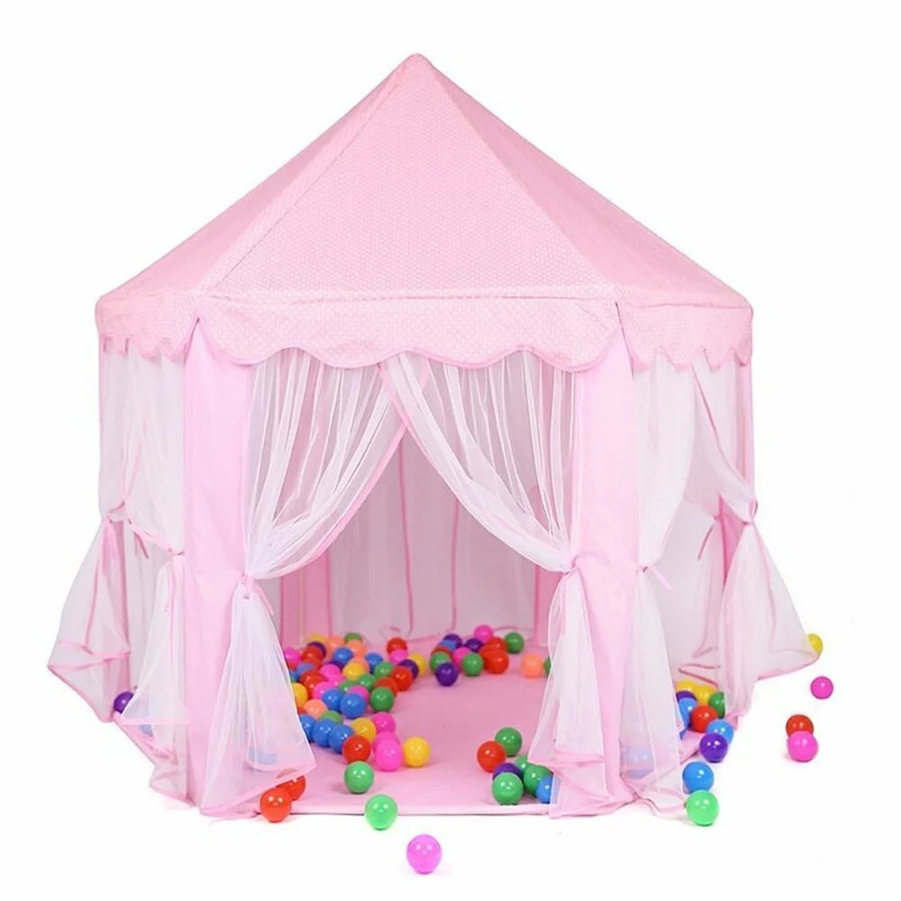 Princess Castle Tent for Kids with Star Lights G1707