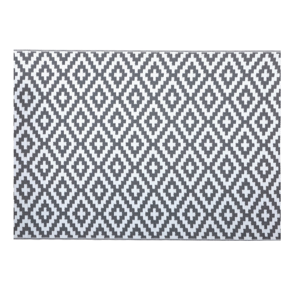 Reversible Plastic Straw Outdoor Area Rug Q791