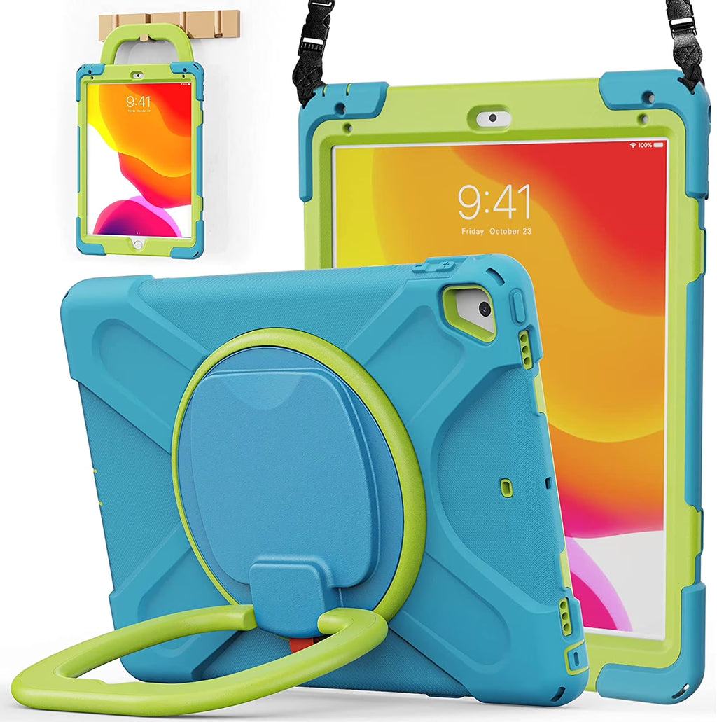 iPad 9.7 inch Shockproof Rugged Cover with Pencil Holder F2895