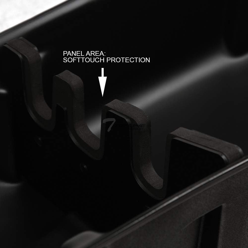 Black Gearbox Underseat Storage Cargo Organizer Box G171