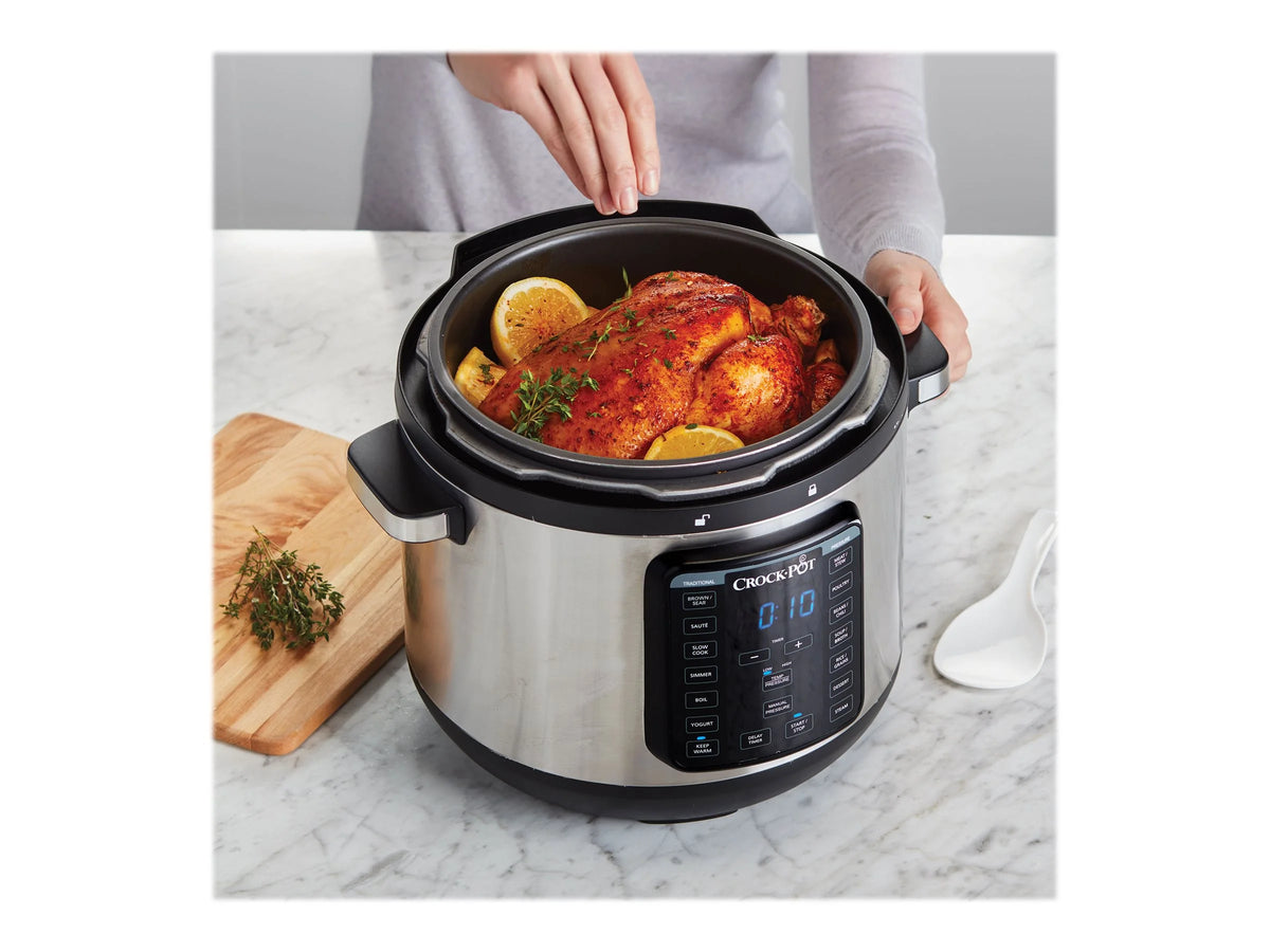 8 qt Stainless Steel Multi Cooker T9696
