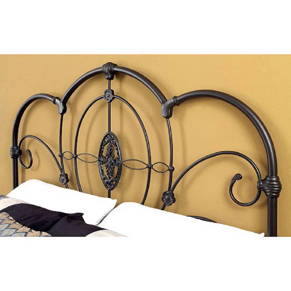 Black Metal Full Bed P76436