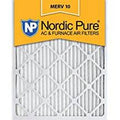 24 Pc MERV 10 Pleated Carbon Furnace Air Filters R2928