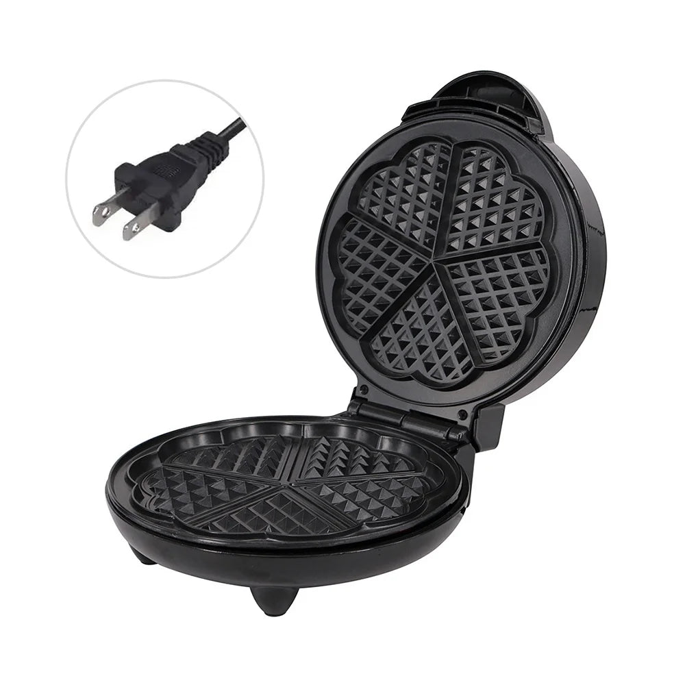 1000W Heart-Shaped Waffle Maker H860951