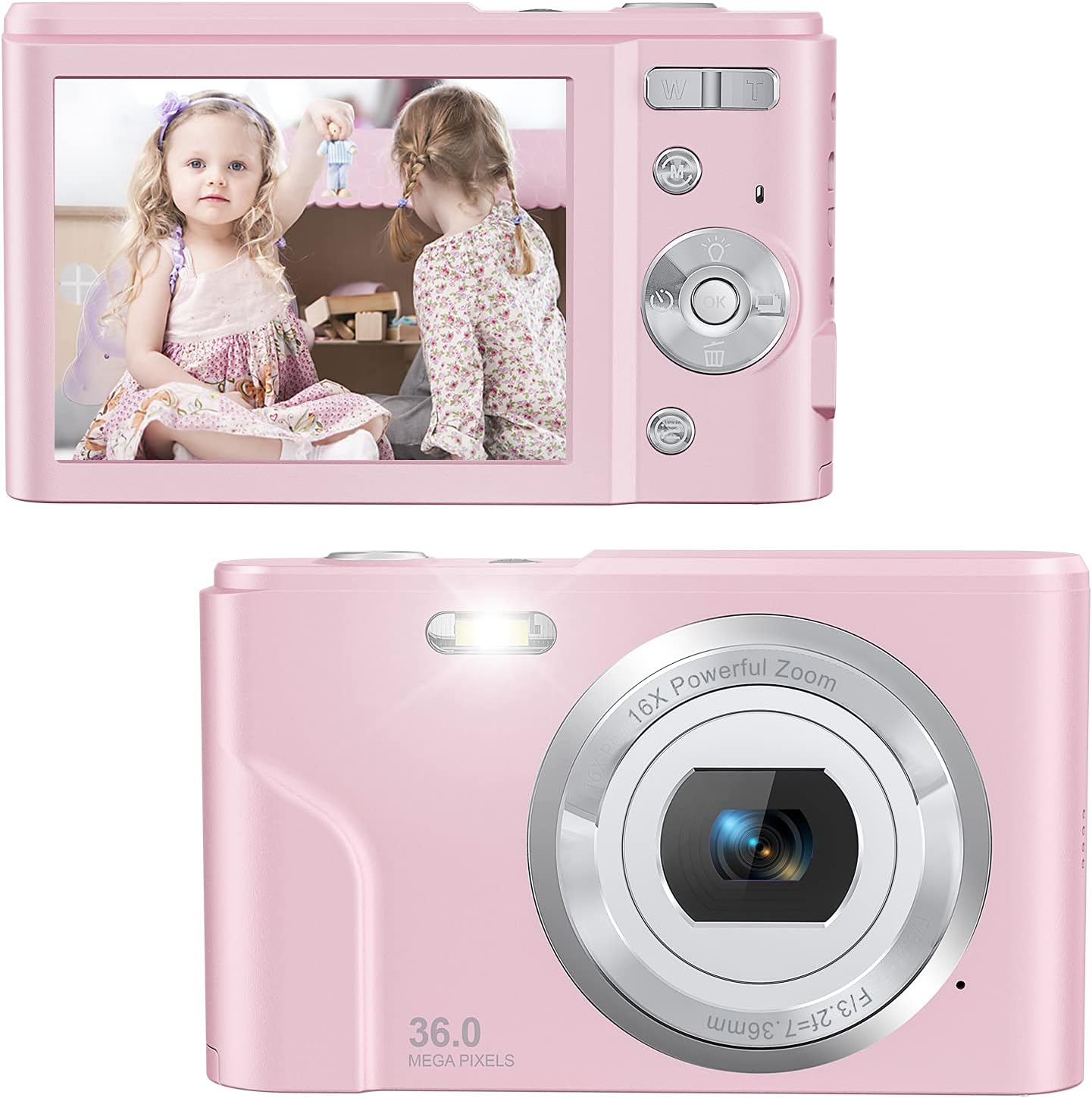 Green 36.0 MP Compact Digital Camera, Pack of 2 H2333