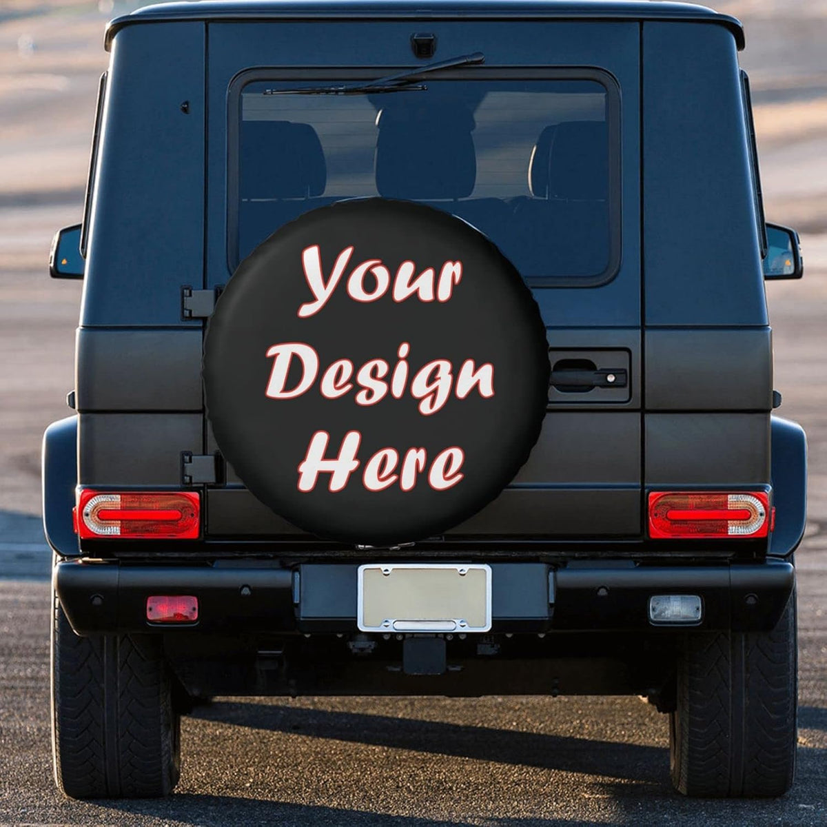 Custom Spare Tire Cover 16 Inch Waterproof Universal Wheel Covers Pack of 2 C7948
