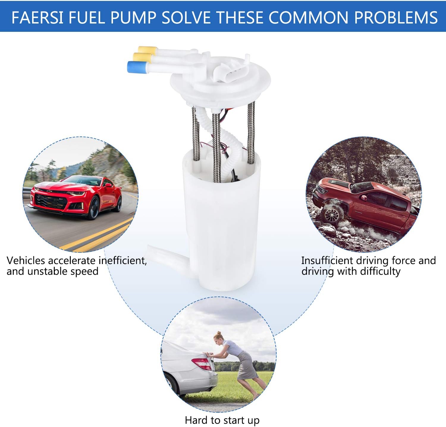 Fuel Pump Assembly Pack of 2 D6380