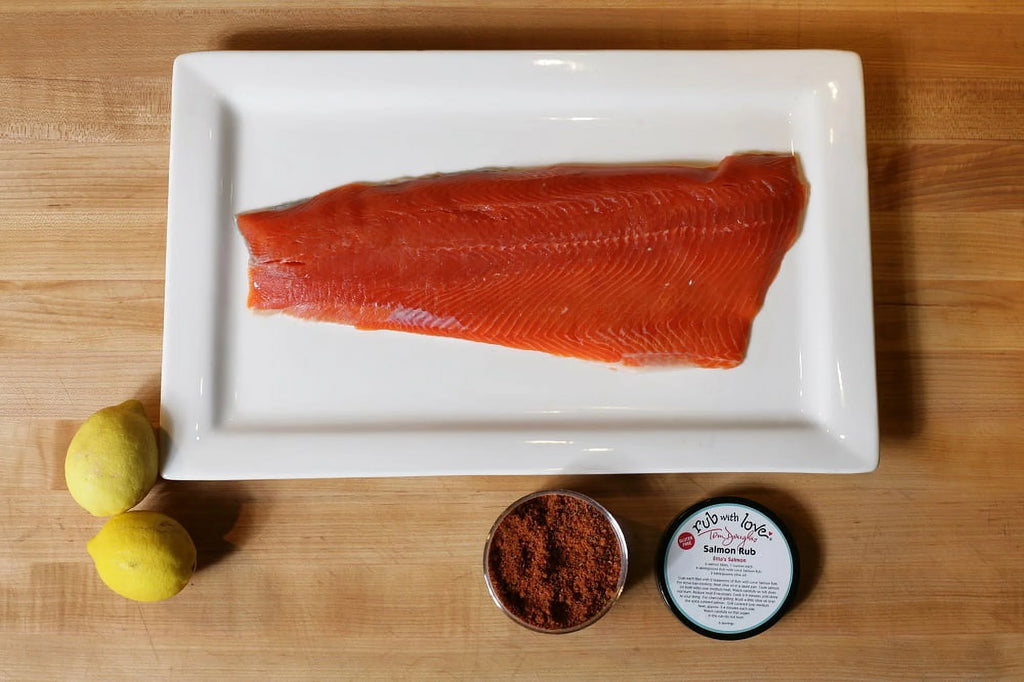 Salmon Rub and Seasoning Mix, 16 oz. H155463