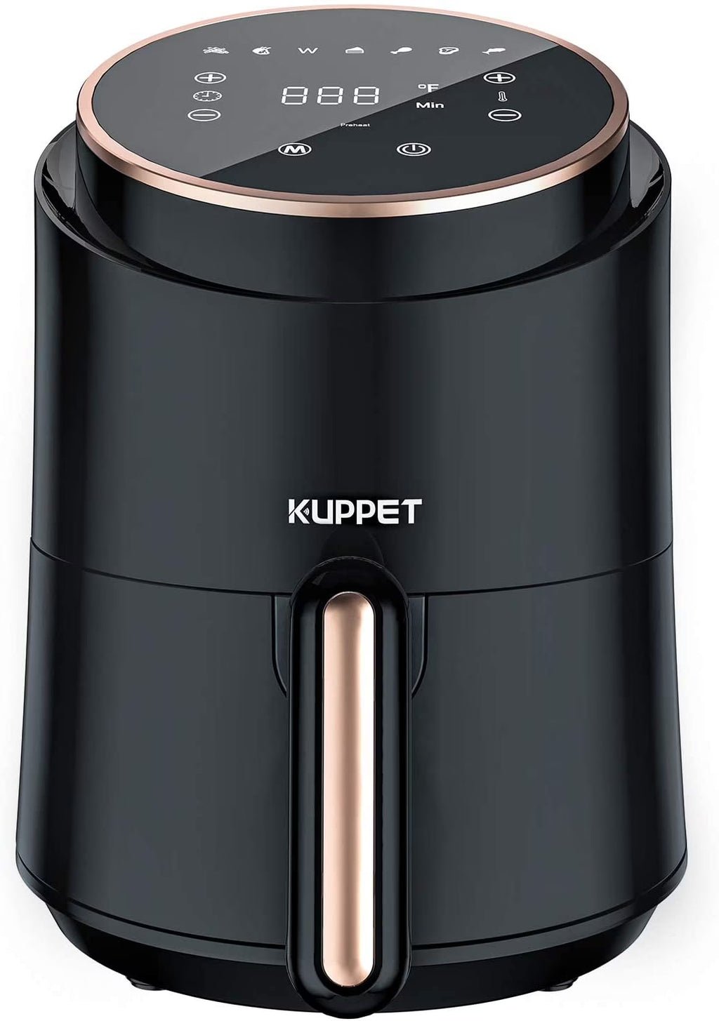 Black 1500W Electric Air Fryer V340