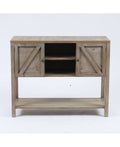 Wood Farmhouse Buffet Storage Cabinet X3587