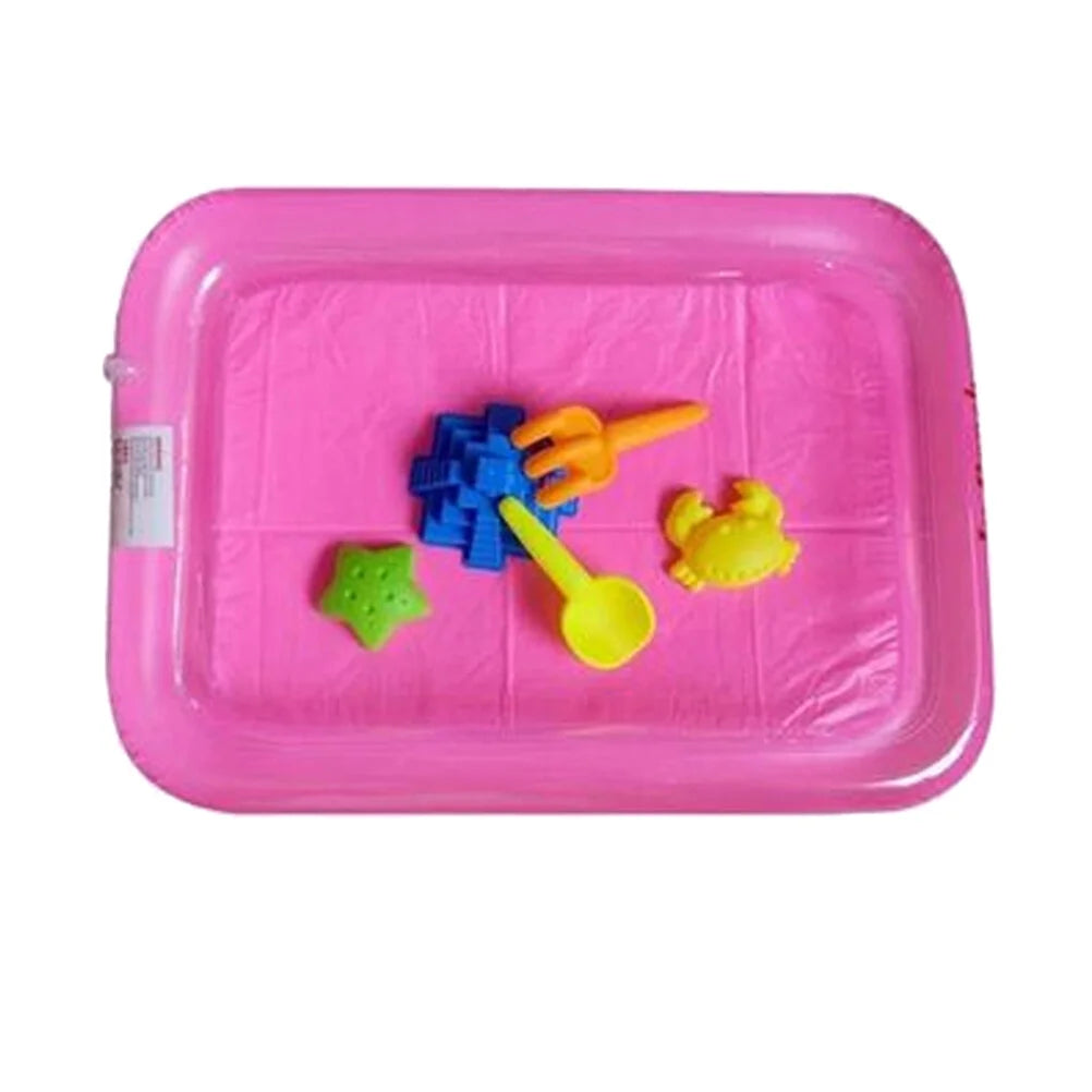 Pink Inflatable Sand Toy Tray G4417