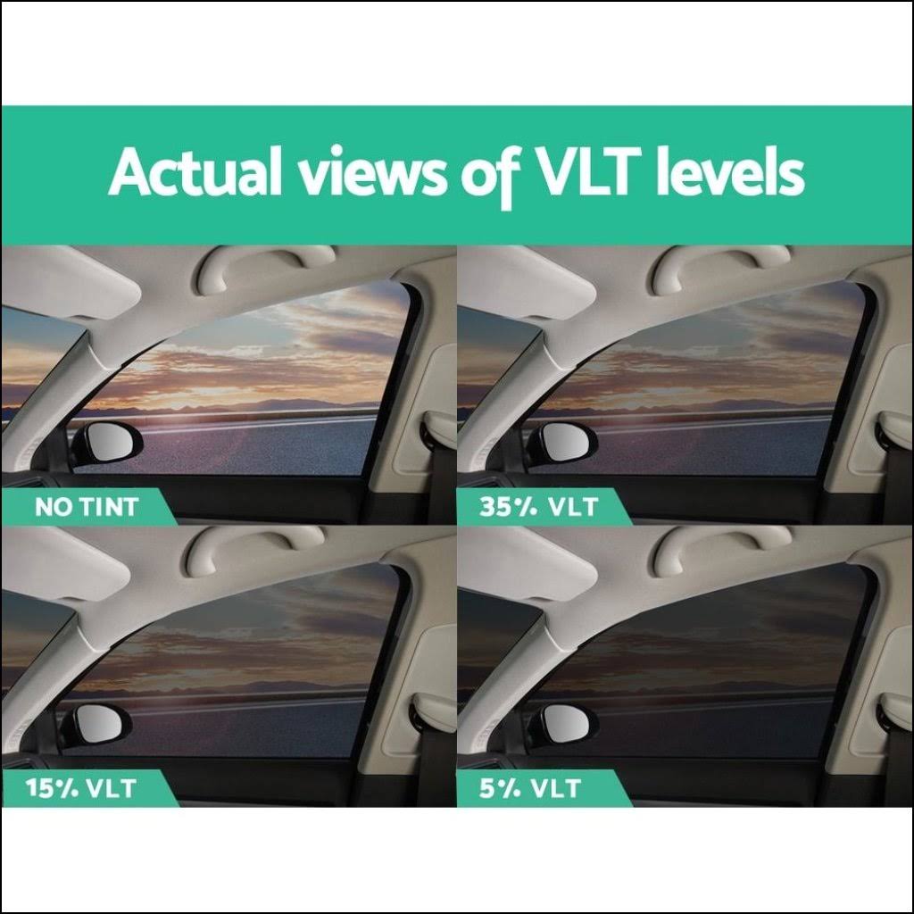 Black Window Tint Film 76cm x 7m VLT 35% A5945