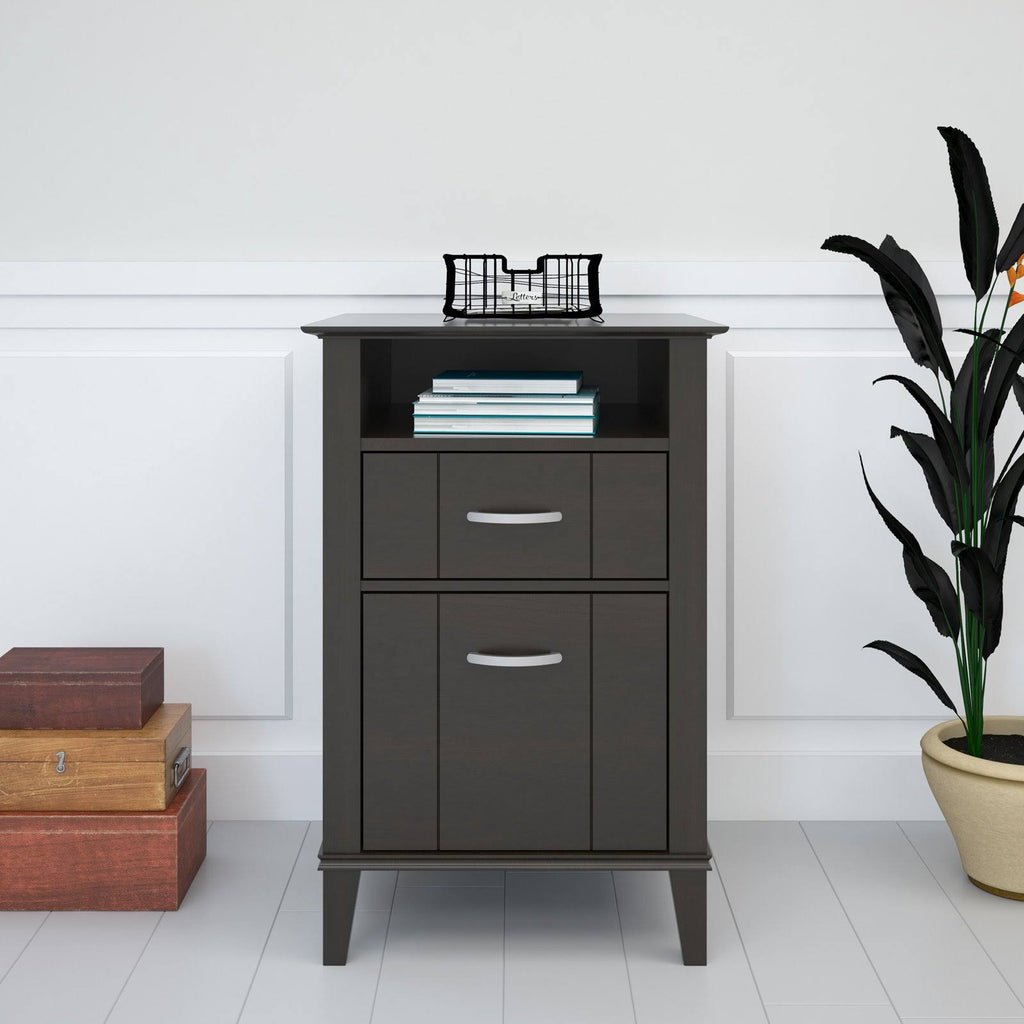Espresso File Cabinet X121