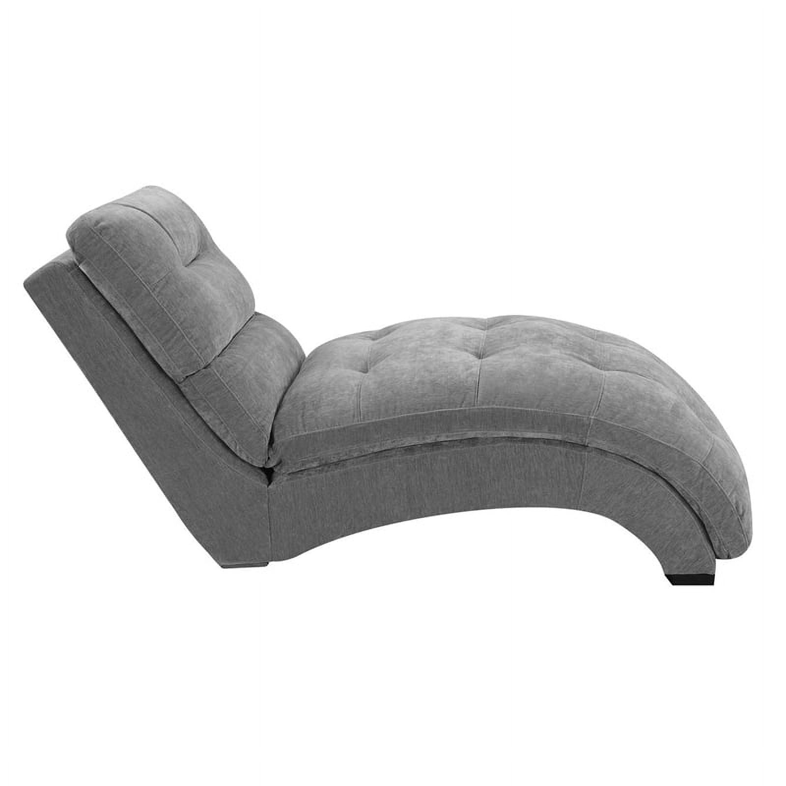 Mid-Century Fabric Chaise Lounge C396