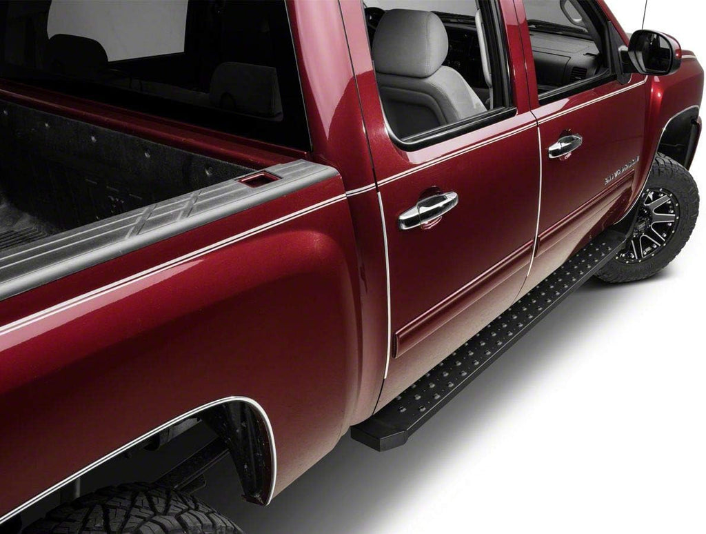 Textured Black Running Boards V806
