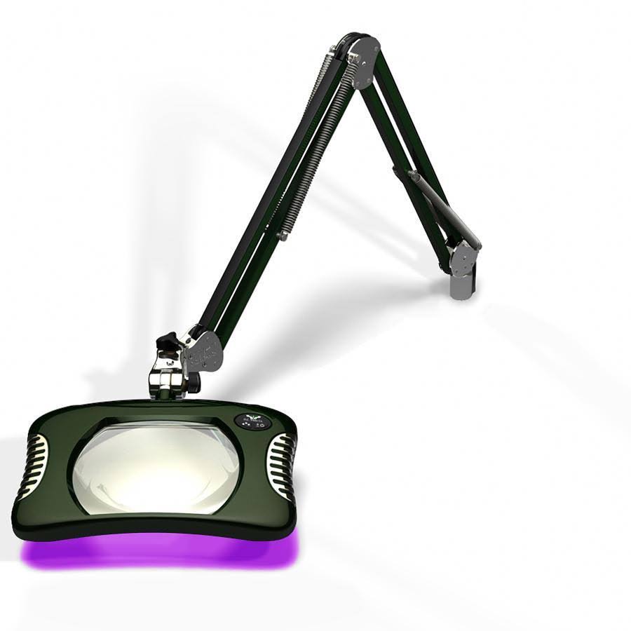 Green-Lite UV/LED Magnifier, 43x22 Arm J943