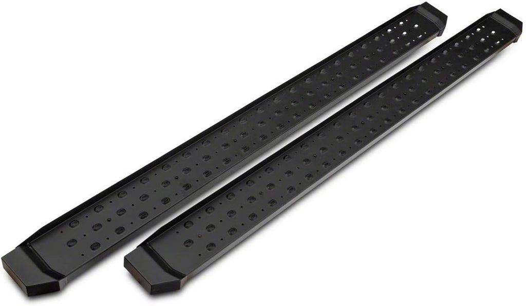 Textured Black Running Boards V806