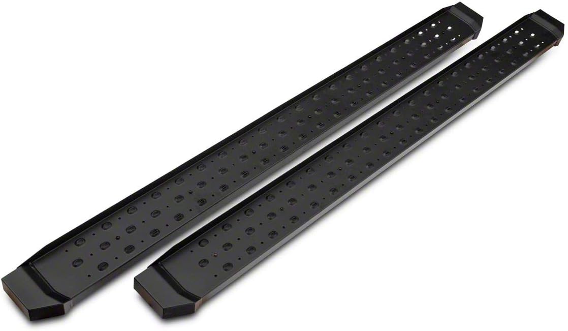 Textured Black Running Boards V806