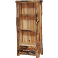 Rustic Tall Bookcase with Drawer G21685
