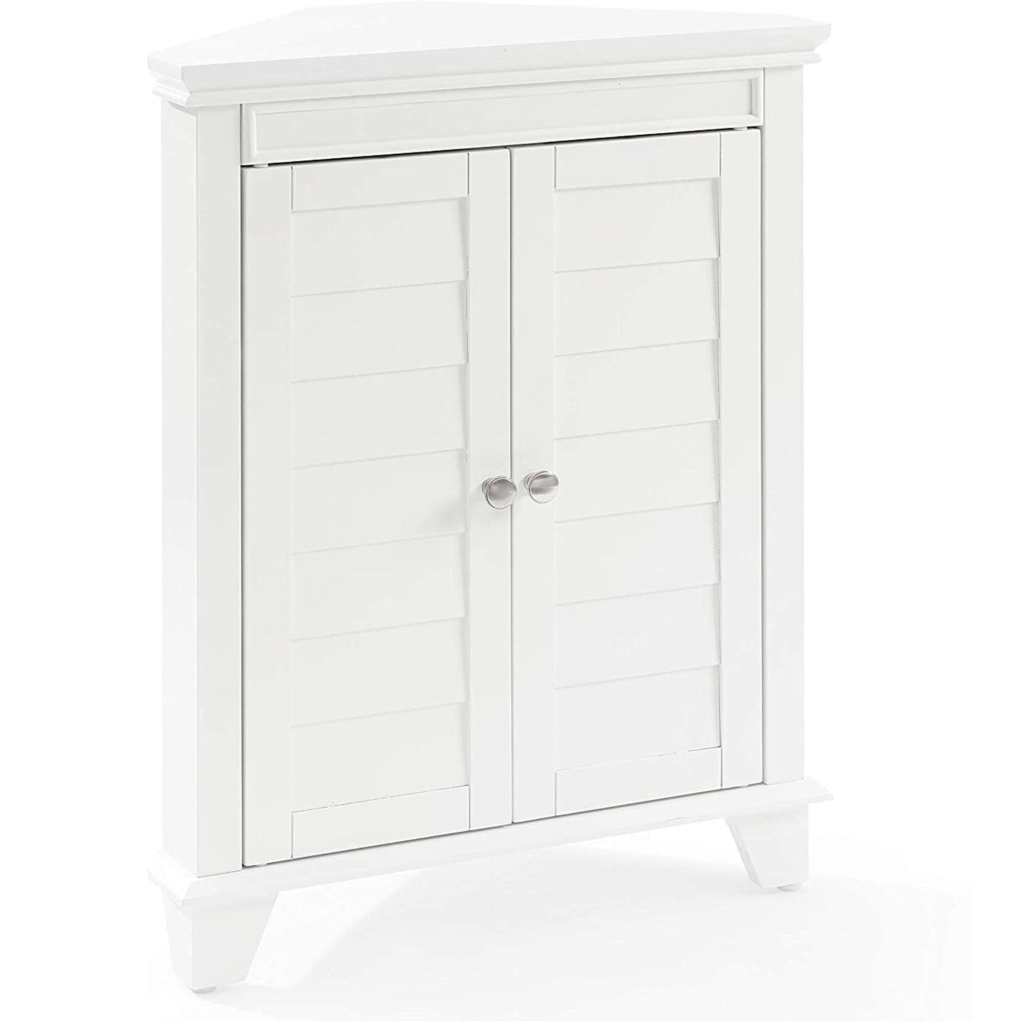 White Corner Cabinet P305