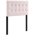Pink Twin Tufted Velvet Headboard R869