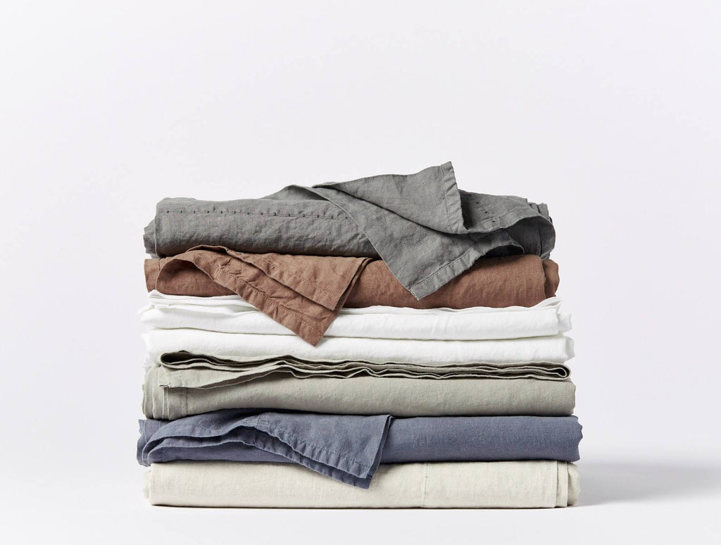 Organic Relaxed Linen Fitted Sheet King F680