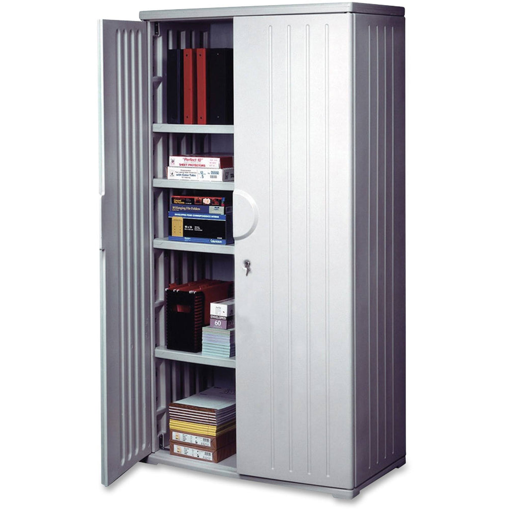 72 inch Storage Cabinet, Platinum D1911