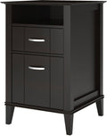 Espresso File Cabinet X121