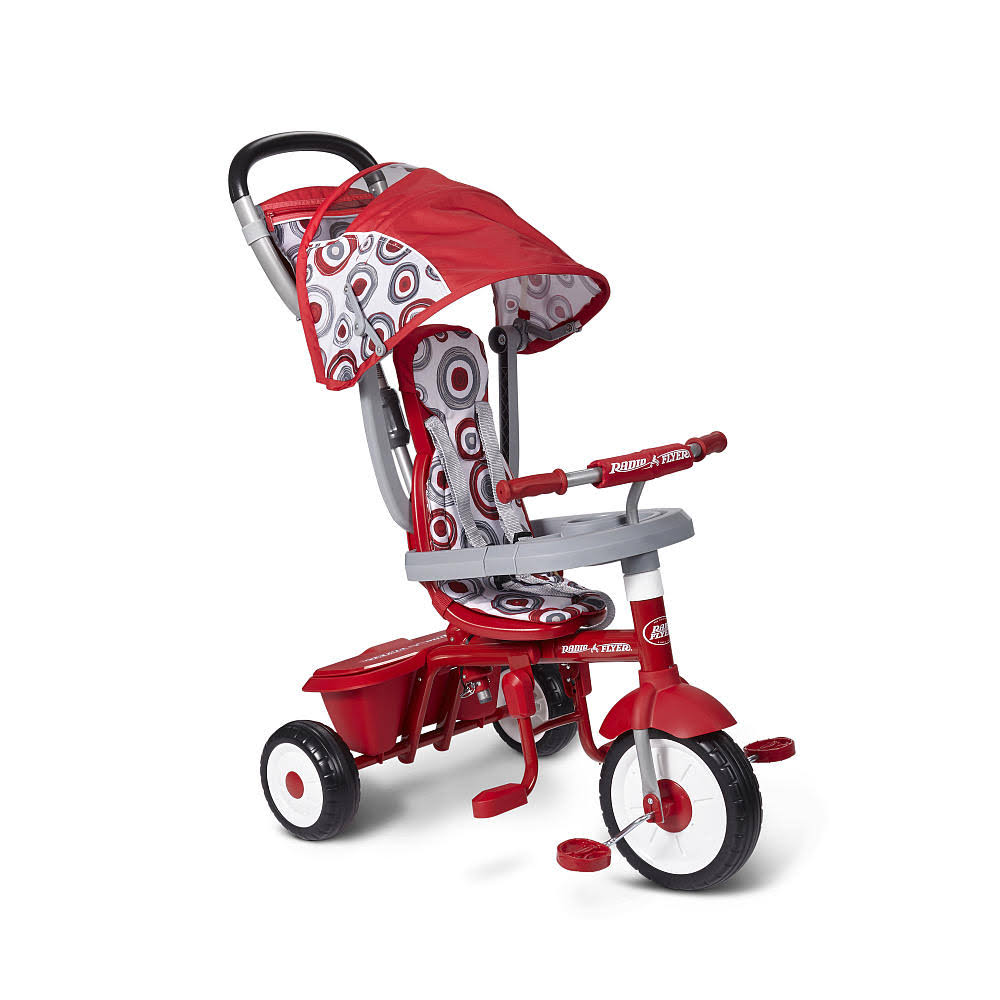Red EZ Fold Stroll & Trike Deluxe O622335