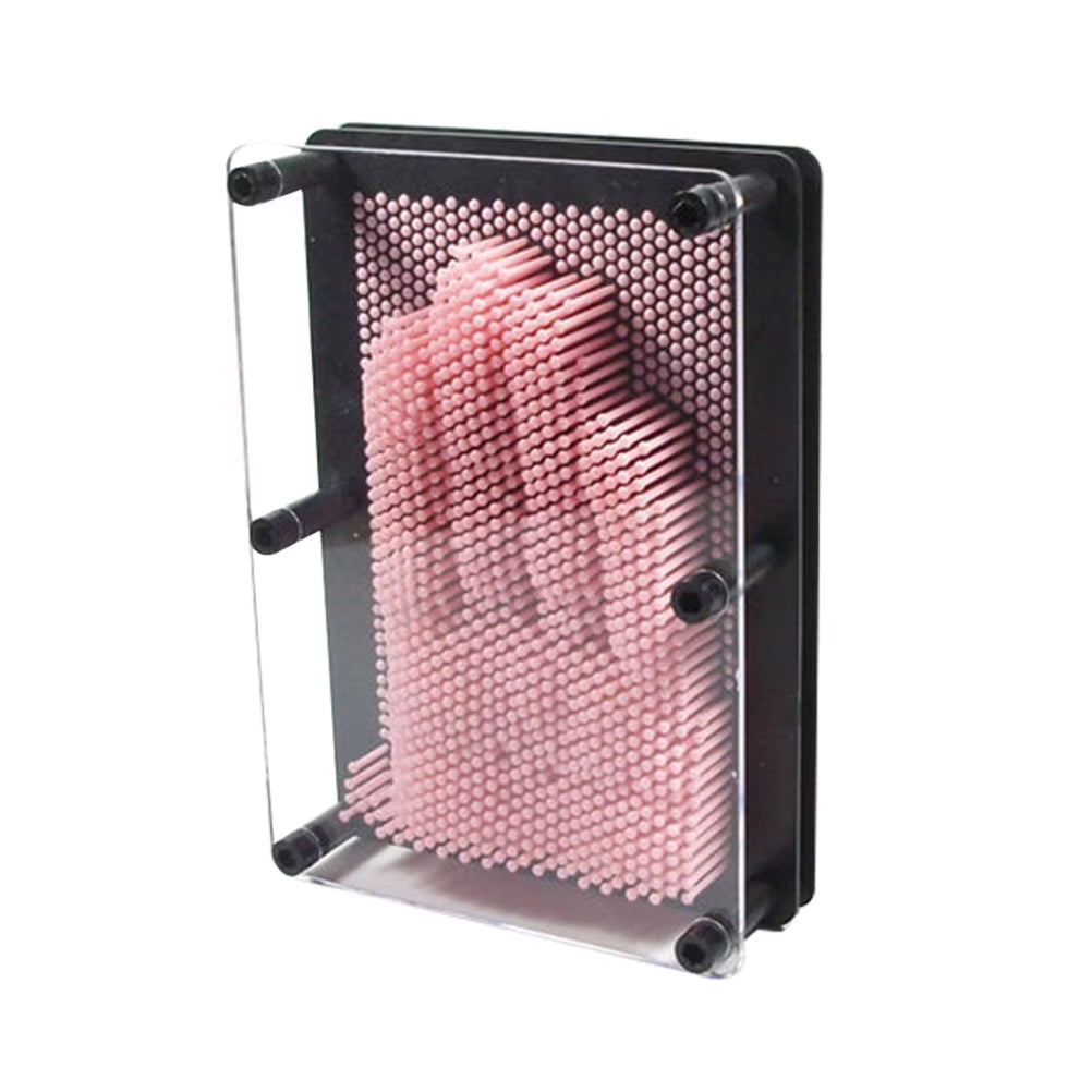 Medium Size Pink 3-Dimensional Pin Art Board Toy Y972961