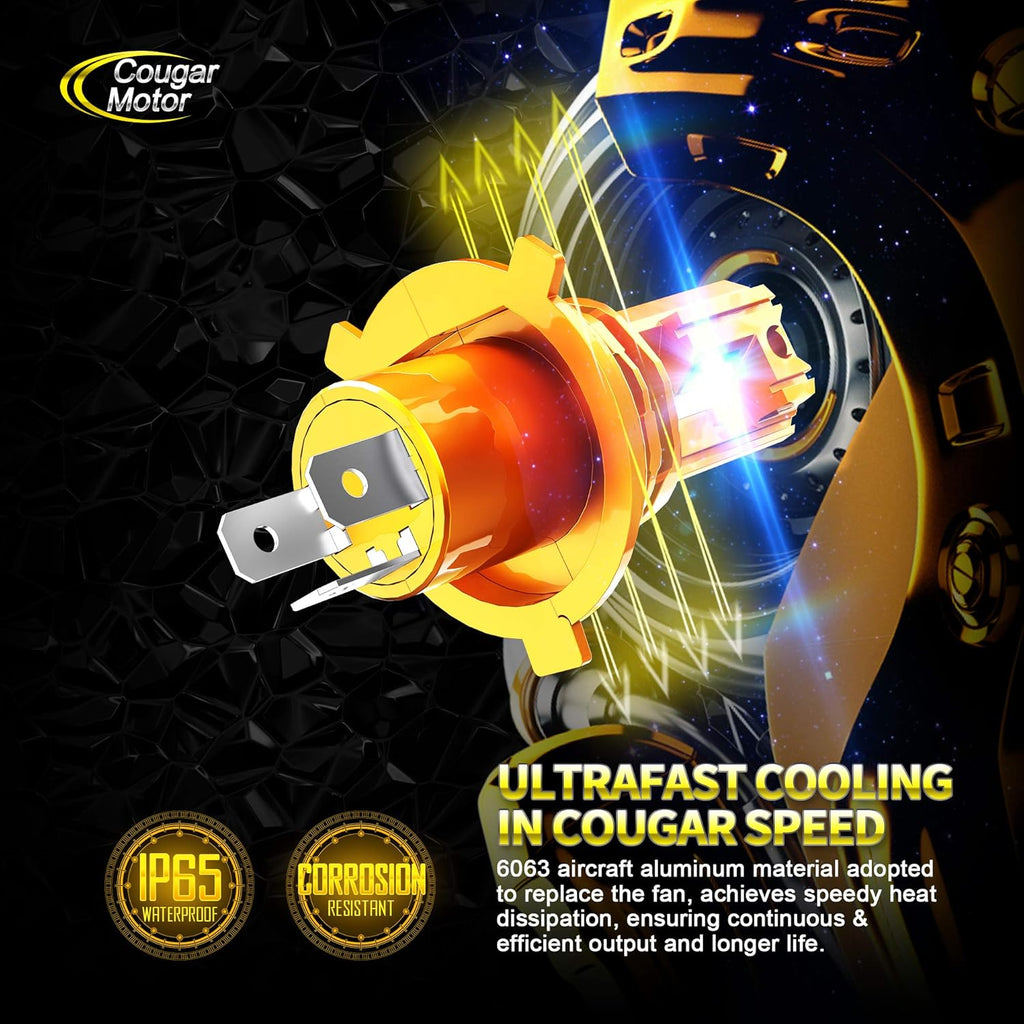 H4 9003 LED Bulb Cool White Pack of 2 G54754
