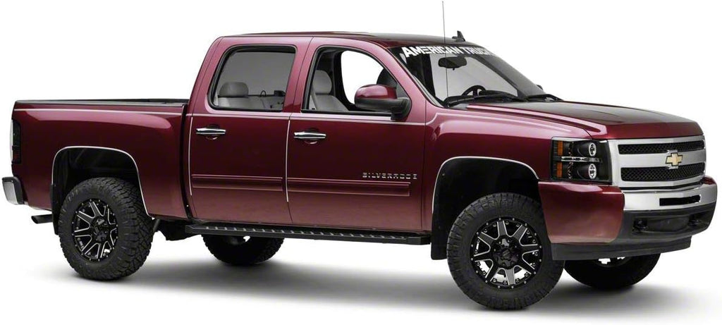 Textured Black Running Boards V806