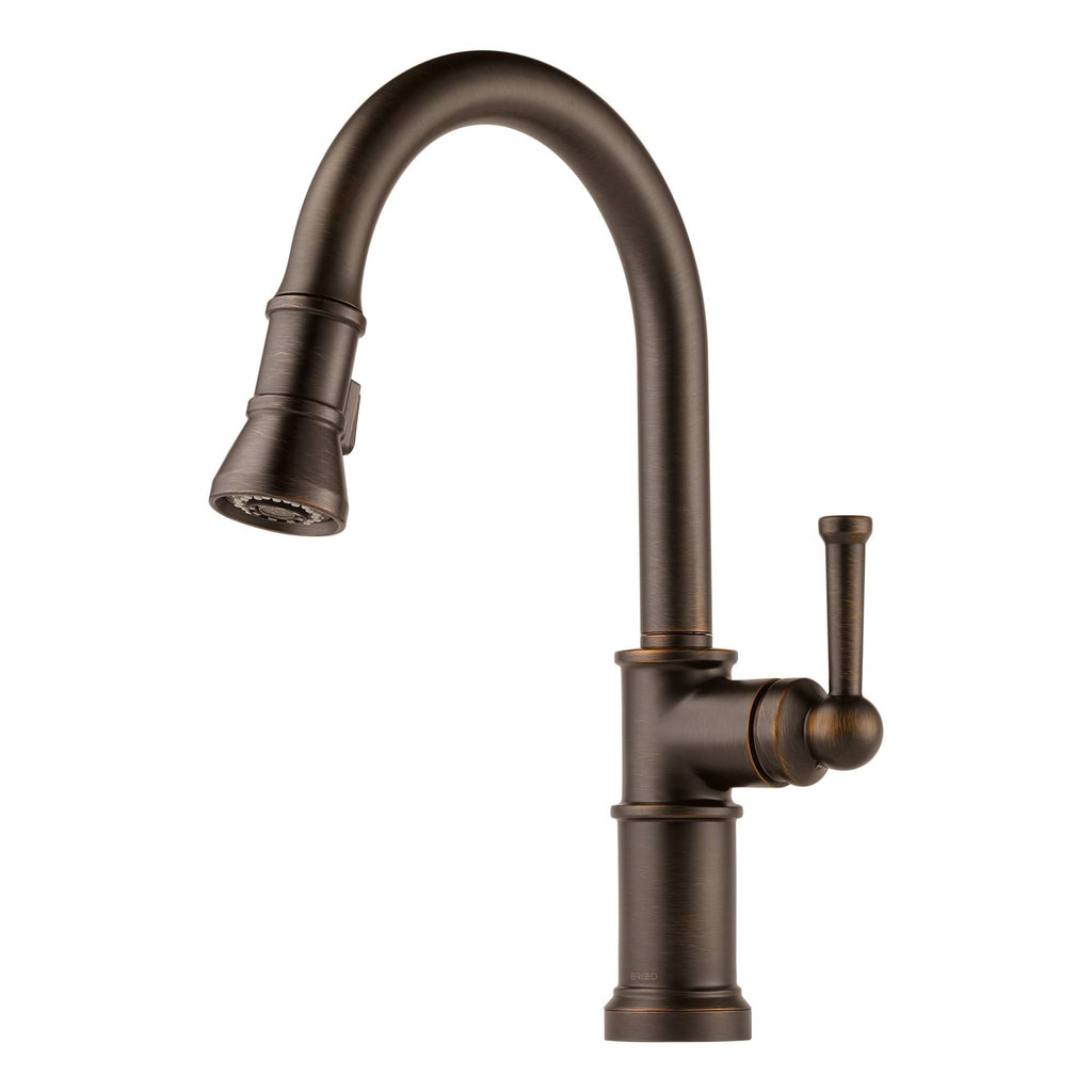Venetian Bronze Single Handle Pull-Down Kitchen Faucet O27130
