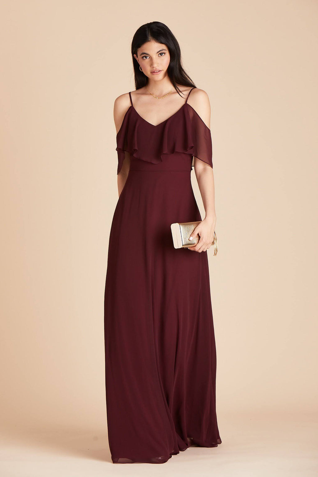 Cabernet Convertible Chiffon Bridesmaid Dress P323122