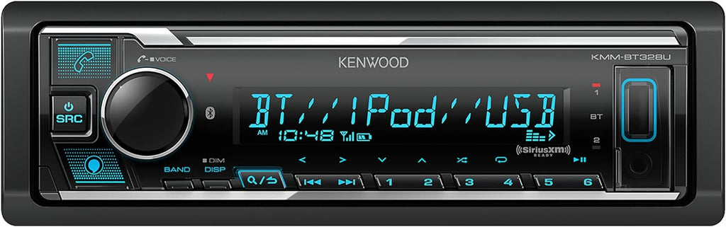 Bluetooth Car Stereo with USB Port, AM/FM Radio, MP3 Player, Detachable Face U8724