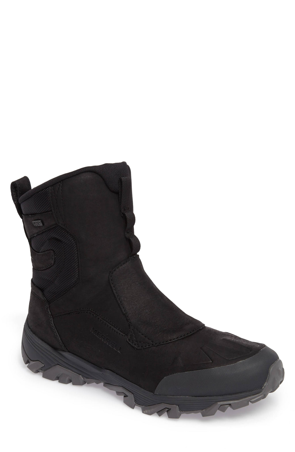 Men&s Polar Waterproof Black Zip Boots G247