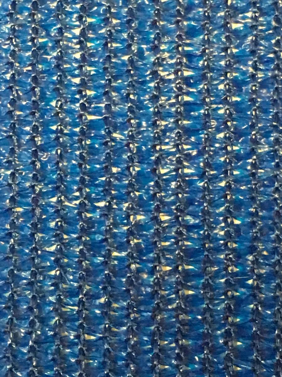 Blue Knitted Privacy Cloth D44208