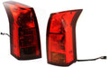 2004-2007 Cadillac CTS Tail Light Assembly Pair with Bulbs Y157958